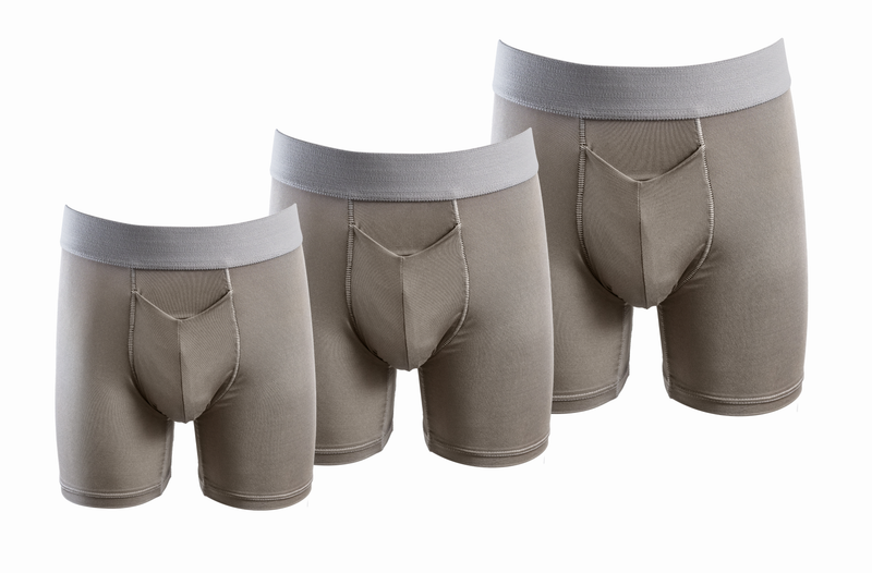(Men) Three Oxygen Boxer Briefs - 3-Pack